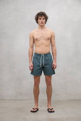 GREEN LANAI SWIM TRUNKS