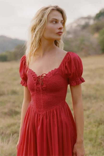 The Madeline Dress Petites | Cherry
