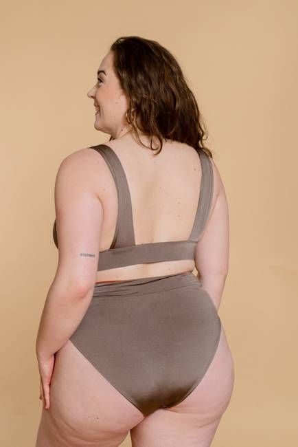ACAYA BOTTOM Reversible in Arancione & Viola