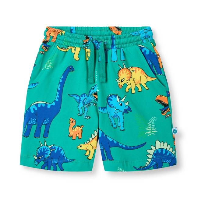 Shorts with dinosaurs