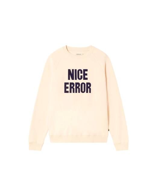 White Nice error Pepe sweatshirt