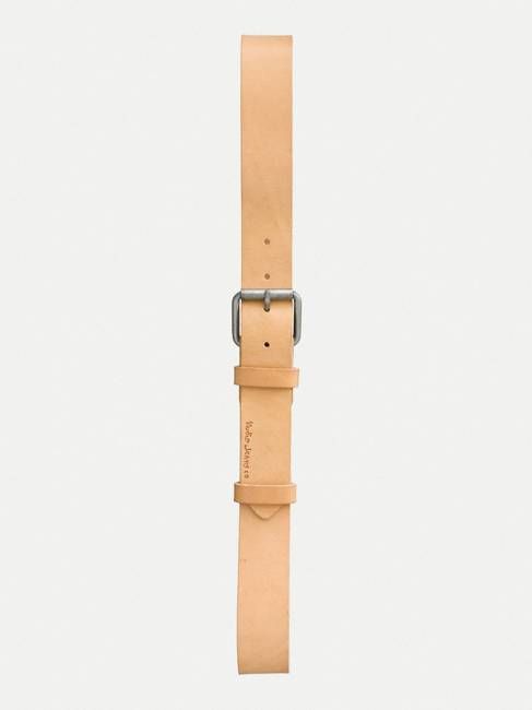 Pedersson Leather Belt Natural vegetable-tanned | Nudie Jeans