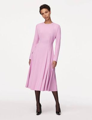 Dolman Sleeve Dress | Orchid
