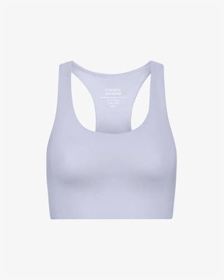 Active Cropped Bra - Soft Lavender
