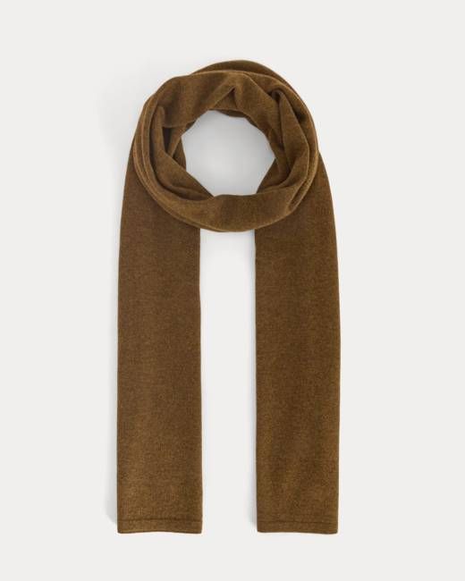 The Cashmere Scarf | Heathered Toffee