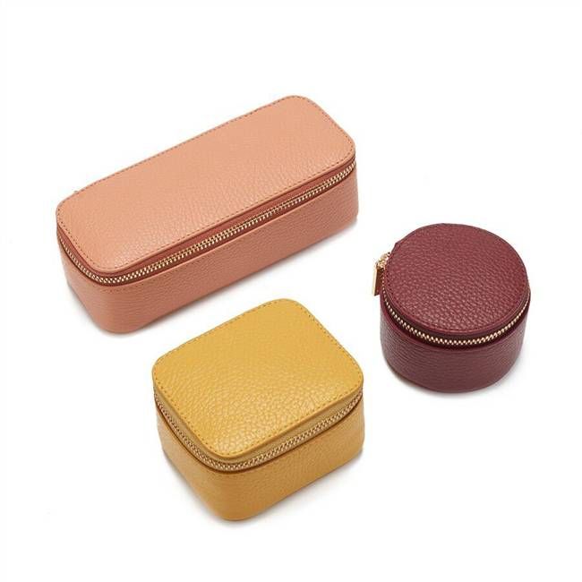 Mini Leather Organizer Set