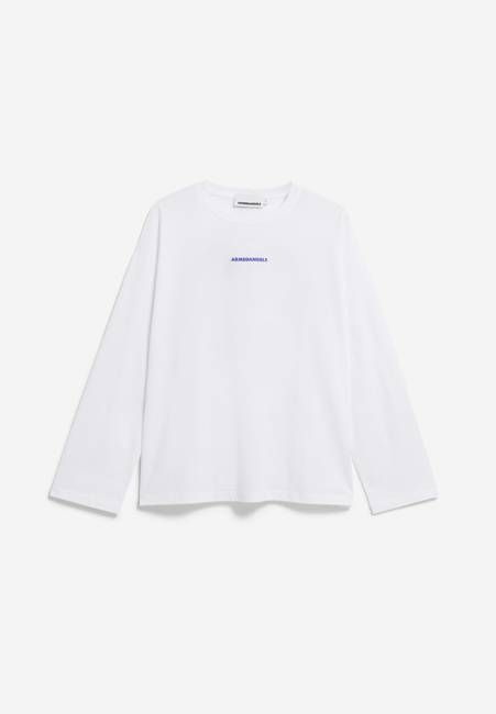 FIETAA SMILE LONGSLEEVE| white-dynamo blue