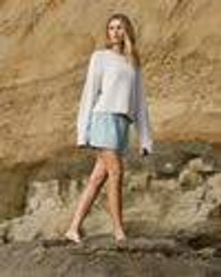 Villa Short – Women's Storm Blue Lightweight Travel Shorts – Shorts – Vuori