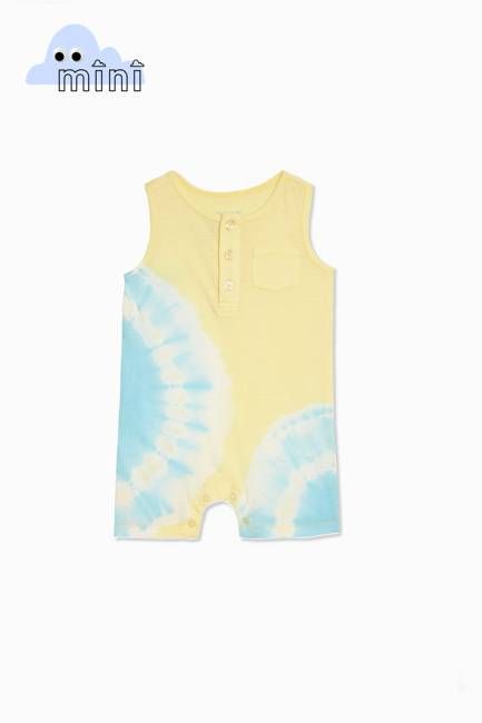 Tie Dye Tank Romper