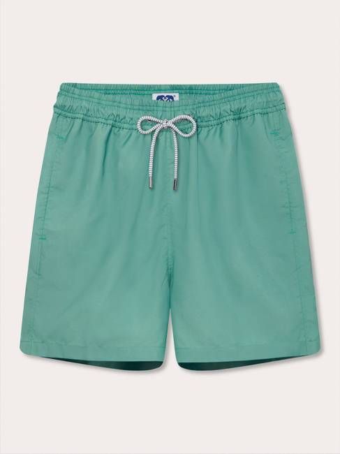 Men's Riviera Green Staniel Swim Shorts
