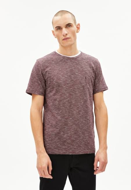 JAAMES STRUCTURE | dark aubergine-snow white