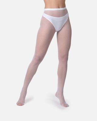 The Drama | Fishnet Tights White