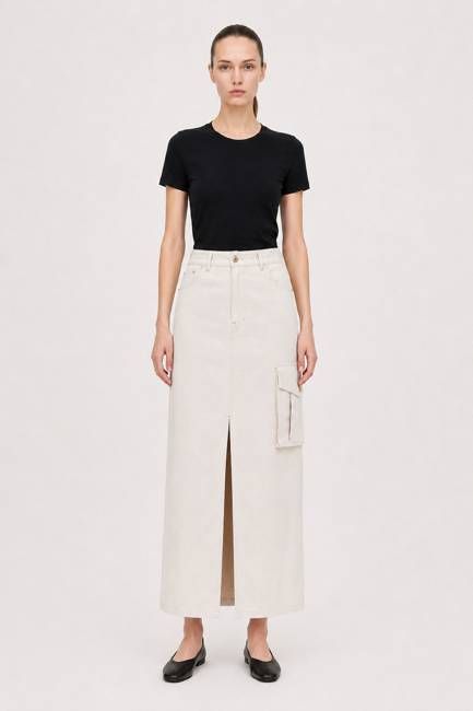 Long Cargo Skirt