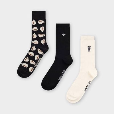 DEDICATED - Socks Coffee 3-pack