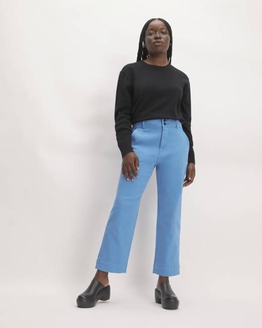 The Organic Straight-Leg Pant | Heritage Blue