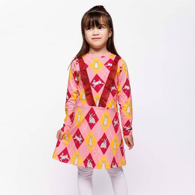 Mollie dress with rabbits