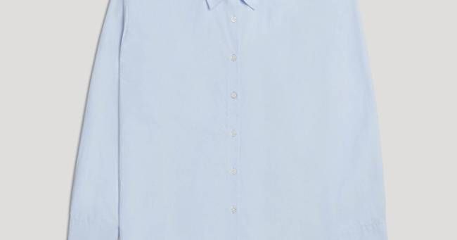 Light Blue Shirt | Organic Cotton Poplin Weave | Asket