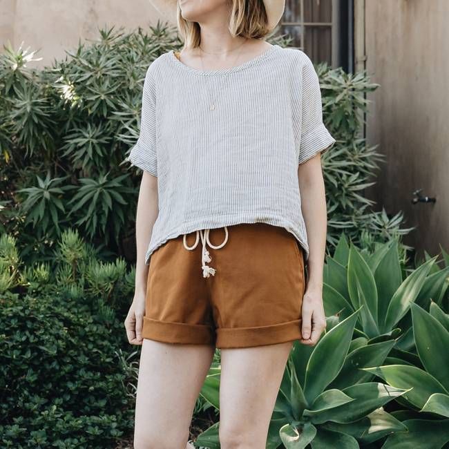cuffed shorts | autumn