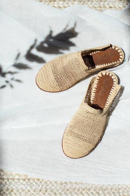 Woven Slide - Natural