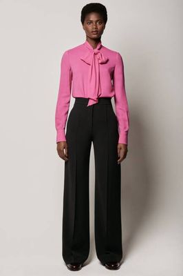 Bow Blouse - Resale | Hot Pink