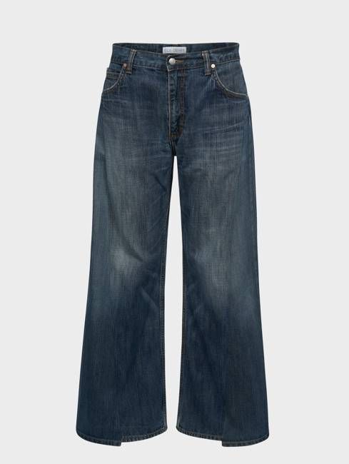 Freya Wide Leg Jean Dark Blue