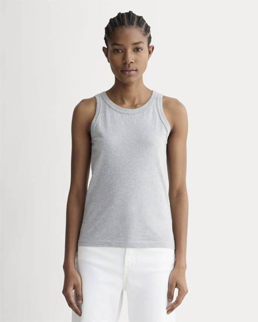 The Tank in Essential Cotton |  Heathered Grey
