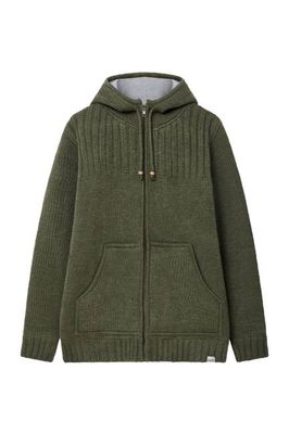 EMU Hooded Wool Jacket - Khaki