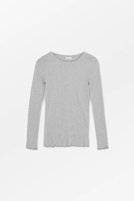 Edie blouse - Grey melange