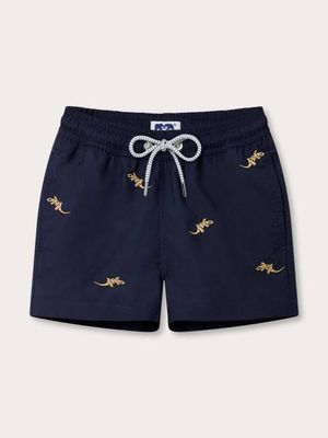 Boys Off the Wall Embroidered Staniel Swim Shorts