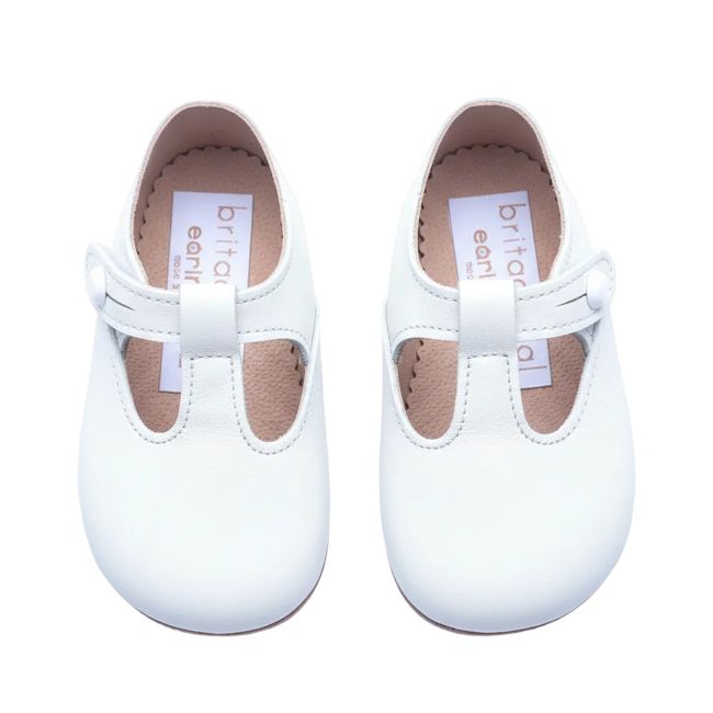 Britannical x Early Days - Alex Pre-Walker Baby Shoes - White