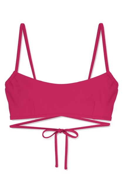 Maude Top in Hibiscus