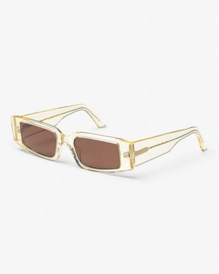 Sunglass 05 - Soft Yellow - Brown