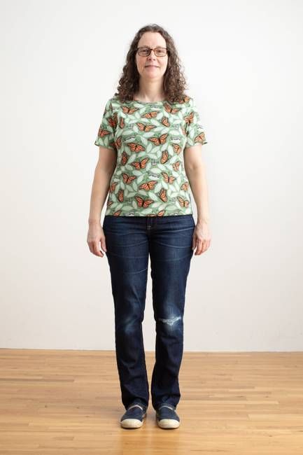 Austin Top - Monarchs Dark Green