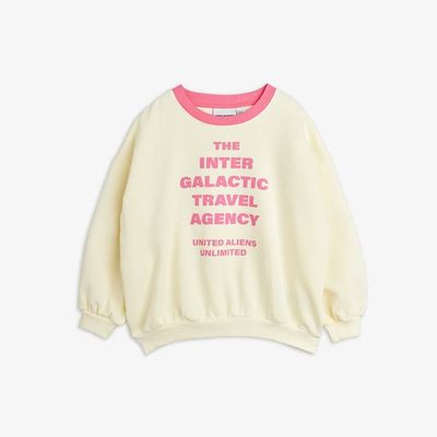 Travel Agency Contrast Rib Sweatshirt