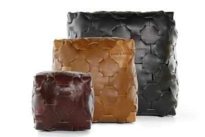 Leather Cube