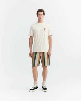 Zach lobster embroidered T-shirt