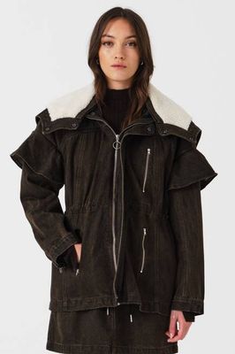 Finn Denim Jacket in Cacao