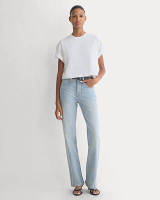 High-Rise Slim Bootcut Jean | Light Indigo