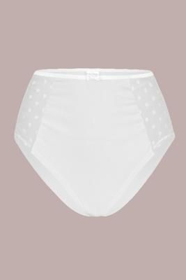 Nachhaltiger Taillenslip Lorehigh weiß -