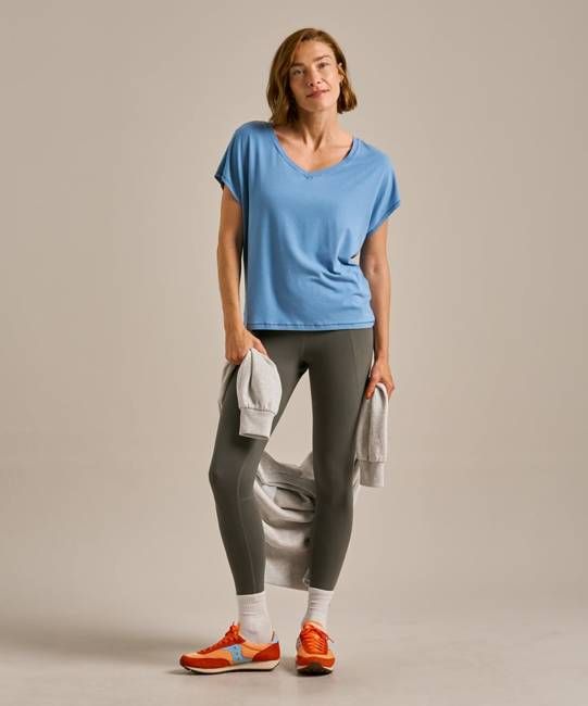 Relaxed V-Neck T-shirt