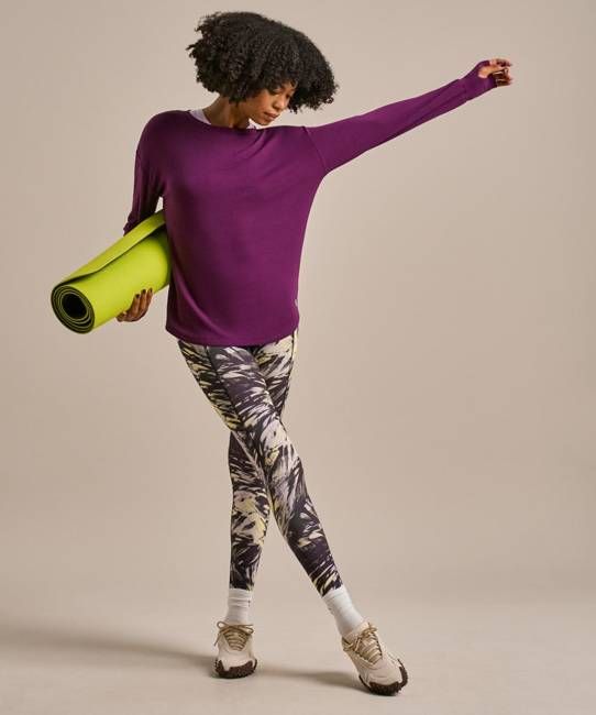 Luxe Longline Yoga Top