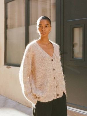 Rory Cardigan, Suri Bouclé, Marled Ash