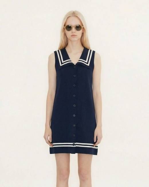 Tiny Big Sister Sailor Dress