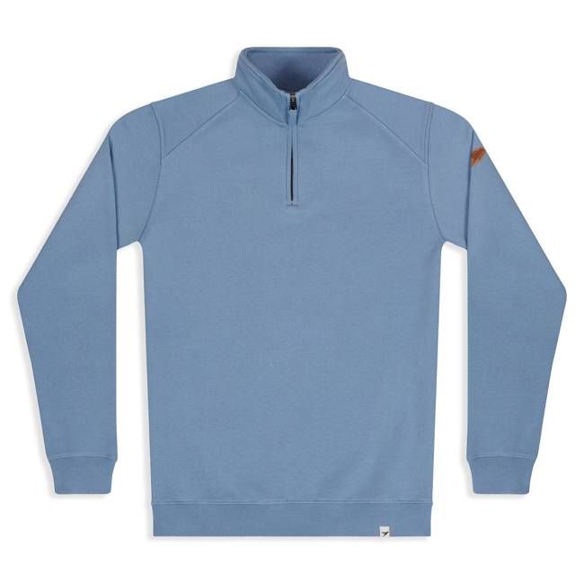 erin organic cotton quarter zip
