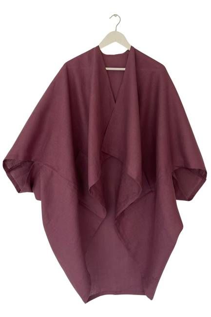 NEW! LINEN Kimono Dusty Plum