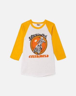 70s Hanes Raglan Speedway Tee