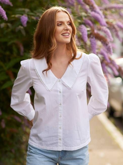 Murron - Collared Shirt - White - Sample