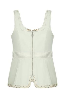 Sasha Corset Top In Ecru