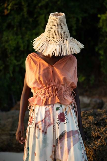 Bag pants - Rain collector