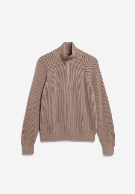 TROYER VANISÉ KNIT SWEATER | cinnamon dust-dark cinnamon dust